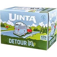 Uinta Brewing Detour Dbl Ipa 12ozcn 6 Pack 12 Oz Cans
