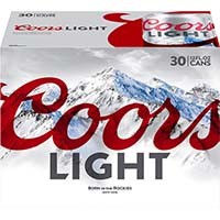 Coors Light 30pk Can