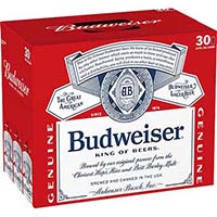 Budweiser 30 Packs