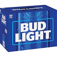 Bud Light Beer 30 Can