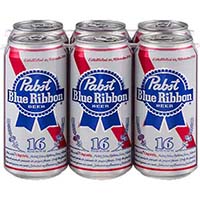 Pabst Blue Ribbon 6 Can