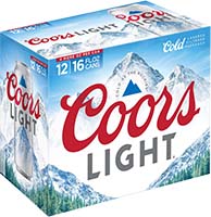 Coors Light 16oz Can