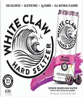 White Claw 6pkc Black Cherry