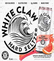 White Claw Ruby Grapefruit 6pk Can