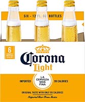 Corona Light  6pk Bottle