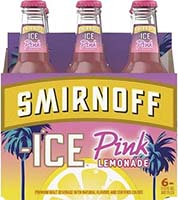 Smirnoff Ice Pink Lemonade 6pk Btls
