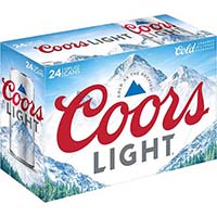 Coors Light 24pk Can