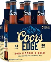 Coors Edge Non-alcoh 6pak 12oz Btl