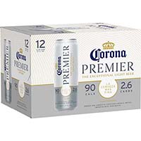 Corona Premier Mexican Lager Light Beer Can