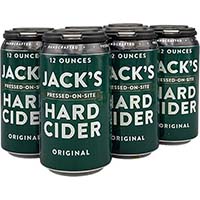 Jack's Original Hard Cider 6pk Can