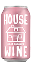 House Wine Rose Bubbles Can