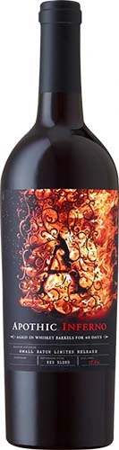 Apothic                        Whiskey Brl Inferno