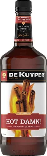 Dekuyper Schnapps Hot Damn Cinnamon 1.00