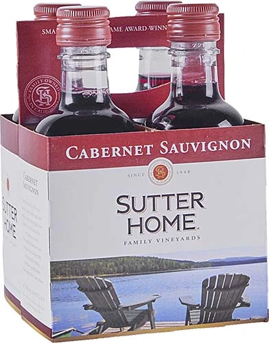 Sutter Home Cabernet     4pk