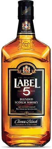 Label 5 Classic Black Blended Scotch Whiskey