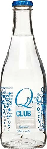 Q Superior Club Soda  4-pack  6.7oz Bottle