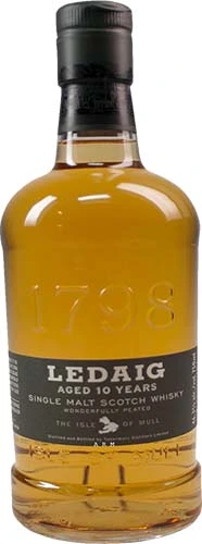 Ledaig Single Malt Scotch Whiskey 10 Year Un-chillfiltered