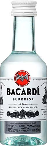 Bacardi Superior White Rum Pet Bottle