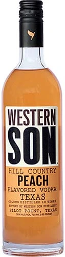 Western Son Peach Vodka 750ml Sd