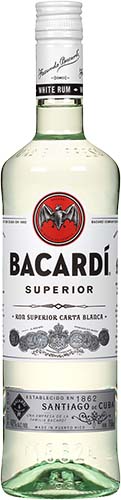 Bacardi Superior 750ml.