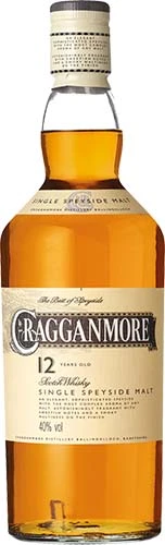 Cragganmore 12 Year Old Single Malt Scotch Whiskey