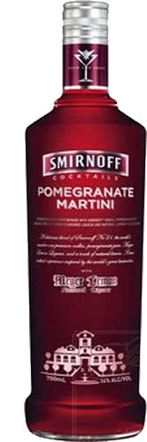 Smirnoff Pomegranate Martini With Meyer Lemon Cocktail