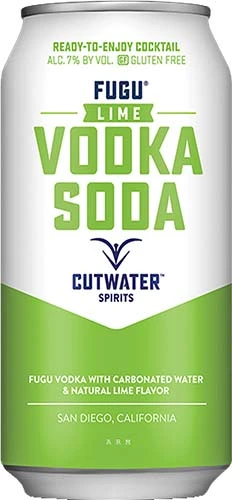 Cutwater Spirits Lime Vodka Soda