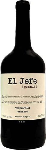 El Jefe Tempranillo Grande Unoaked