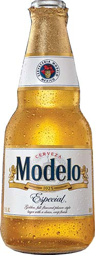 Modelo Especial Lager Mexican Beer Bottle