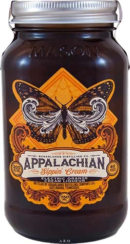 Appalachian Electric Orange Cream Liqueur