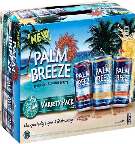 Palm Breeze Variety Pack 12pk 12oz Cans