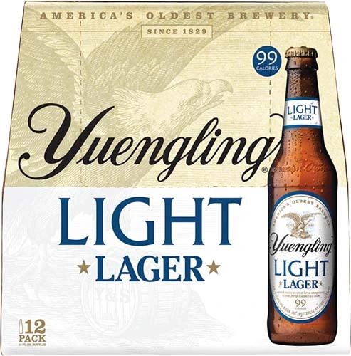 Yuengling Light Lager 12 Pk - Pa