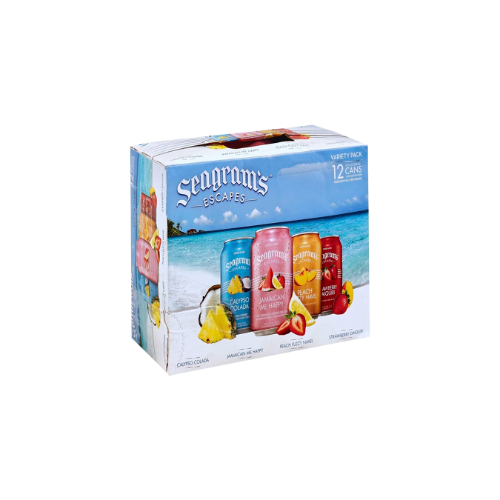 Seagrams Escapes Variety Pack 12pk Can
