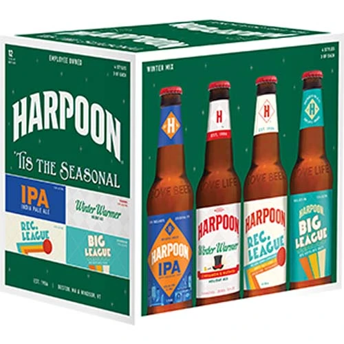 Harpoon Seas 12pk Ma12oz Btl