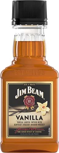 Jim Beam Vanilla Liqueur With Kentucky Straight Bourbon Whiskey