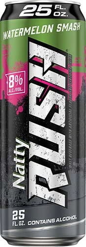 Natty Rush Watermelon Smash Malt Beverage Can