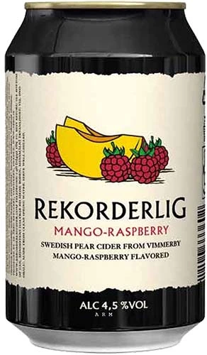 Rekorderlig Mango Raspberry Cider 4pk Can