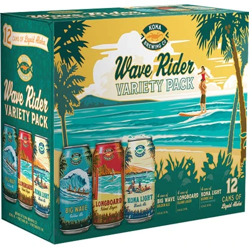 Kona Brewing Co. Wave Rider Variety Pack