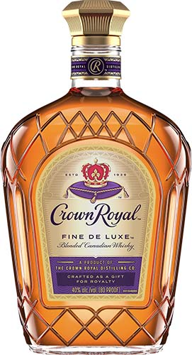 Crown Royal Fine De Luxe Blended Canadian Whisky