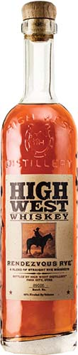 High West Rendezvous Rye Whiskey