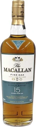 The Macallan 15 Year Old Fine Oak Single Malt Scotch Whiskey