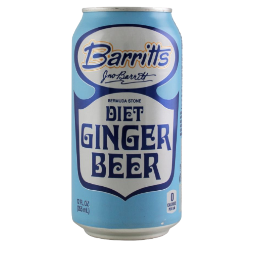 Barritts Dietginger Beer 12ozb