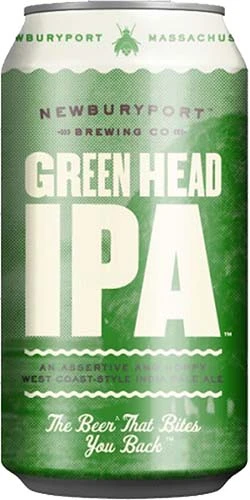 Newburyport Green Head Ipa 4 Pk - Ma