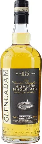 Glencadam 15 Year Old Single Malt Scotch Whiskey