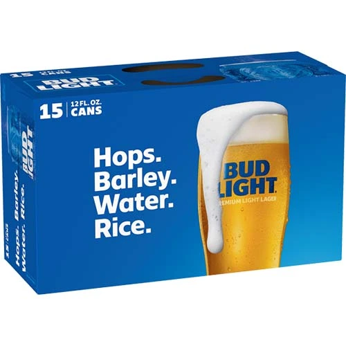 Budlight 12oz 15pk