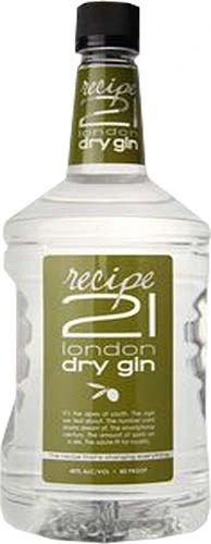 Recipe 21 Gin 1.75