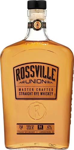 Rossville Union Master Crafted Straight Rye Whiskey