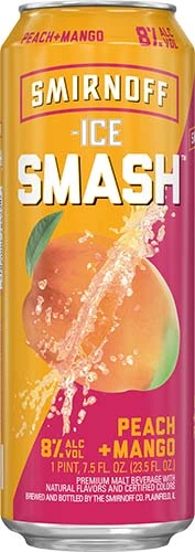 Smirn/ Smash Peach Mango 24oz Can