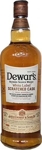 Dewar's White Label Scratched Cask Blended Scotch Whiskey