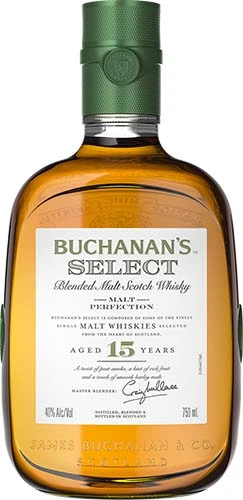 Buchanan's Select 15 Old Blended Malt Scotch Whiskey